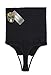 ShaperQueen 102 THONG - Womens Waist Cincher Body Shaper Trainer High-Waisted Girdle Faja Tummy Control Panty Shapewear (S, Black)