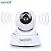 Indoor Wireless Security Camera 2 Way Audio IP Webcam Pet Baby Monitor Camera Wifi Indoor Camera Smart Home Security Pan Tilt Wifi Camera SD Card Dual Band HD Wireless IP Camera Night Vision960P-White