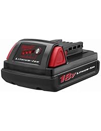 Milwaukee 48-11-1815 M18 XC RED LITHIUM batería de ion-litio compacta para herramientas inalámbricas de 18 voltios