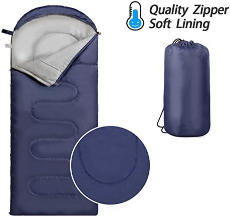 CUNXIA Sleeping Bag Ultra-light Warm Sleeping Bag 180 * 75cm Fit for Kids,Teens and Adults for Outdoor Camping Travel Hiking