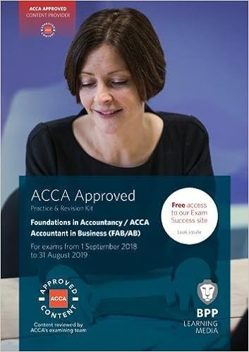 Fia Foundations Of Accountant In Business Fab Acca F1 Practice And Revision Kit 9781509717538 Amazon Com Books Fia Foundations Of Accountant In Business Fab Acca F1 Practice And Revision Kit 9781509717538 Amazon Com Books