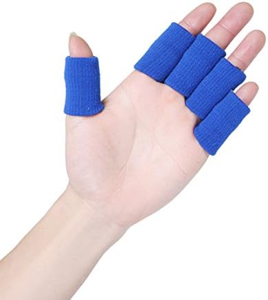 Professional sport fingerstall Nylon basketball protection means (black)