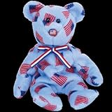 TY Beanie Baby - UNION the Bear (w/ USA Flag Nose)