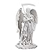 Design Toscano Chronos God of Time Grim Reaper Figurine Statue, 10 Inch, Bonded Marble Polyresin, White