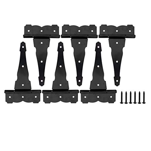 HOME MASTER HARDWARE 8 in Heavy Duty Decorative T Strap Hinge Shed