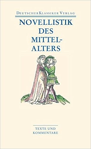 Novellistik Des Mittelalters Texte Und Kommentare Dkv Taschenbuch Amazon De Grubmuller Klaus Bucher