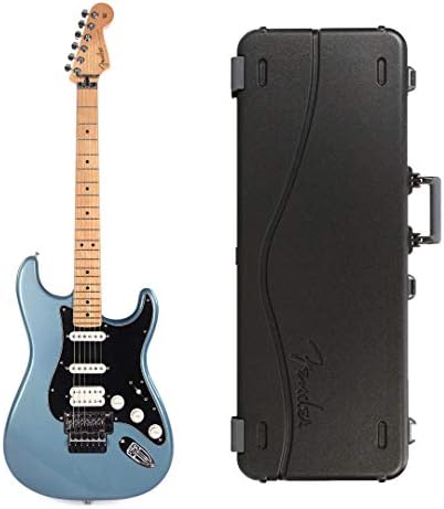 Fender Player Stratocaster Floyd Rose HSS MN Tidepool Bundle w/Fender Molded Hardshell Case