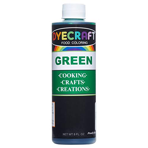 Green Food Coloring (Large 8 oz Bottle) Odorless, Tasteless, Edible - Perfect for Baking, Cooking, Arts & Crafts, Decorations and More - Thumbnail 4