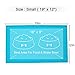 Vivaglory Pet Food Mat Silicone Dog Cat Bowl Mat Non-Stick Food Pad Small 19″ x 12″ Waterproof FDA Grade Pet Feeding Mat, Turquoisethumb 4