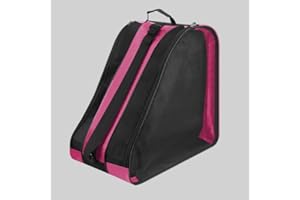 Ice Skate Bag with Adjustable Shoulder Strap,Durable Oxford Cloth Storage for Figure Skates, Roller Blades & Hockey Skates | 
