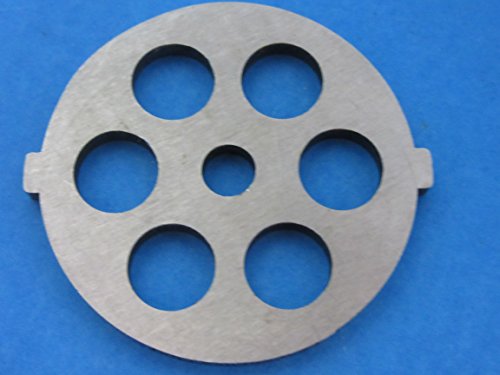 9 pc SET New Size Discs and NEW style Sharp blades for MOST Rival, Villaware, Gvode,Waring Pro, Deni meat grinders. CHECK YOUR SIZE 2 1/8" diameter discs - Thumbnail 7
