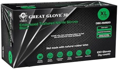 Amazon.com: SAS Safety RAVEN HiViz Neon Green Nitrile Gloves