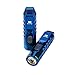 RovyVon LED Flashlight Small Rechargeable,4 Modes Water Resistant Handheld Light,EDC Mini Keychain Flashlight for Home,Travel,Camping,Hiking,Dog Walking,Running,Everyday Carry,SOS Emergency(A2 Blue)