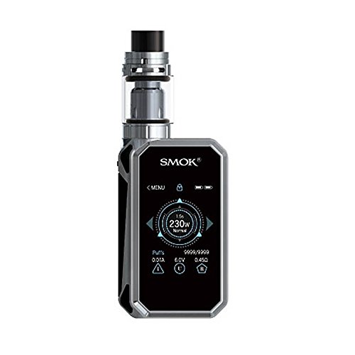 NEW SMOK G-PRIV 2 KIT 230W with TFV8 X-BABY Tank 2ml TPD Compliant (Silver/Black)