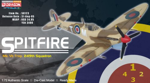 Dragon Wings Spitfire Mk. Vb No. 249 Sqn, Takali 1942