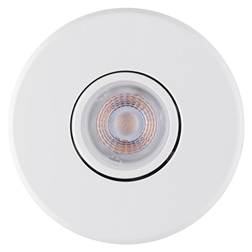 Globe Electric 90540 4" Swivel Round Trim Recessed Lighting Kit 10Pack