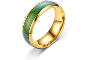 Creations by Lucky 7s Stainless Steel Mood Rings