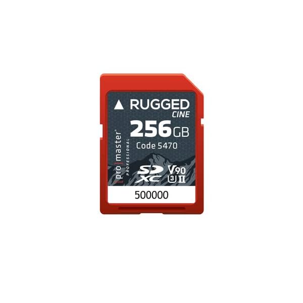 Promaster SDXC 256GB Rugged CINE UHS-II Speicherkarte V90