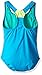 Speedo Girl's Swimsuit One Piece Thick Strap Racer Back Printed - Manufacturer Discontinued