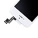 for White for iPhone 5S 4.0 inch Screen Replacement Retian LCD Touch Screen Digitizer Fram Assembly Full Set with Tools + Instructions by Brinonac