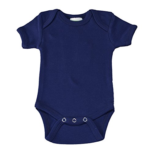 Pam Baby Navy Cotton One Piece Under Bodysuit Months