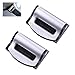 Buteny Seat Belt Clip,Seatbelt Adjuster,2pcs Universal Auto Vehicle Seat Belt Adjuster Clip for Kids and Adults-Silver