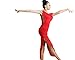 Motony Women Latin Dance Dress Latin Dance Practice Costume Adult Performance Skirt Black