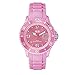 Ice-Watch Men's SI.PK.B.S.09 Sili Collection Pink Plastic and Silicone Watch