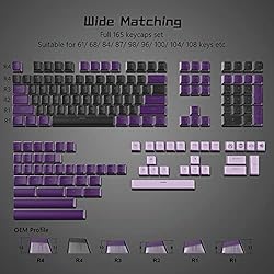 XVX Pudding Keycaps - PBT Keycaps, Shine Through