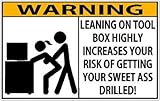 Warning Tool Box Decal