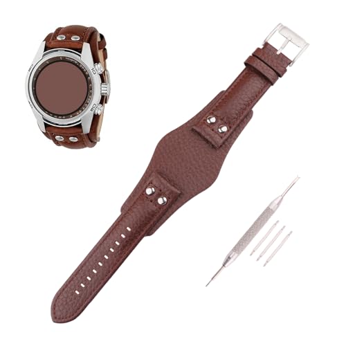 XIW Compatible for 22mm Fossil CH2891 CH2564 CH2565 CH2573 CH2574 Leather Watch Band Replacement for women Wirstband Strap men wirst Bracelet