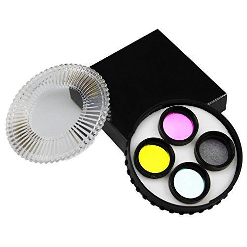 Astromania Deluxe Telescope LRGB 1.25 Inch Filter Set - Give Stunning Astrophotographic Results