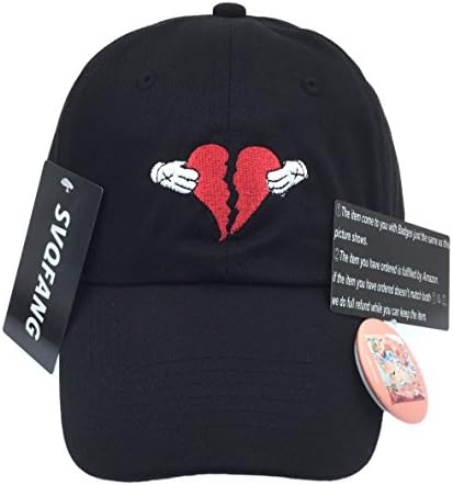 Kanye West Dad Hat Cap 808s And Heartbreak Heartbreaker Baseball Adjustable Apparel
