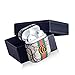 New Luxury airpods case Cover,Compatible Apple Airpod 1&2,Elegant epidermis Airpods case Cover,Fashion Airpod case,Full Protection Shockproof Airpods case,with Wrist Strap and Keychain,