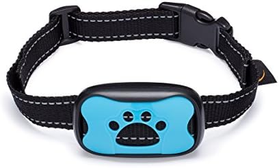 Safe &amp; Effective No Bark Collar by Love Violet, Anti Bark Collar Safely Emits High Frequency Sound Waves &amp; Vibration, Training Tool for Small Dogs, Medium Dogs, &amp; Large Dogs, Battery &amp; Manual Included