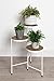 Kate and Laurel Fields Tri-Level Metal and Wood Plant Stand, Rustic Brown and Whitethumb 4