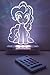 Aloka My Little Pony Pinkie Pie Multi-Color LED StarLight, with Remote Control,  8 inch, Color Changing