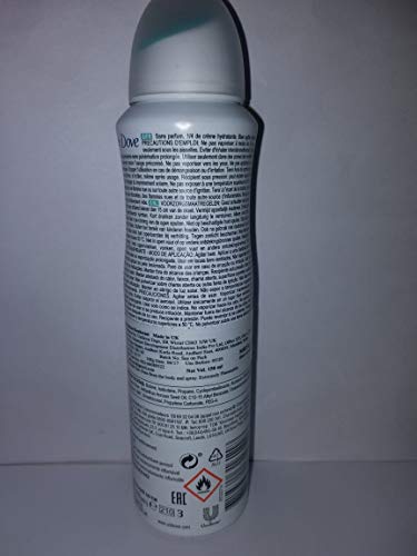 DOVE SENSITIVE FRAGRANCE FREE DEODORANT SPRAY