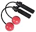 Power Systems Airope Pro, Weighted Jump Rope Alternative, Medium Resistance, Pair, Red/Black (34902)