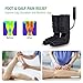Beauty Kate Foot and Leg Massager for Circulation Air Compression with Heat 6 Massage Modes 3 Intensities Helpful for Calf & Foot Muscle Relaxation - FM008
