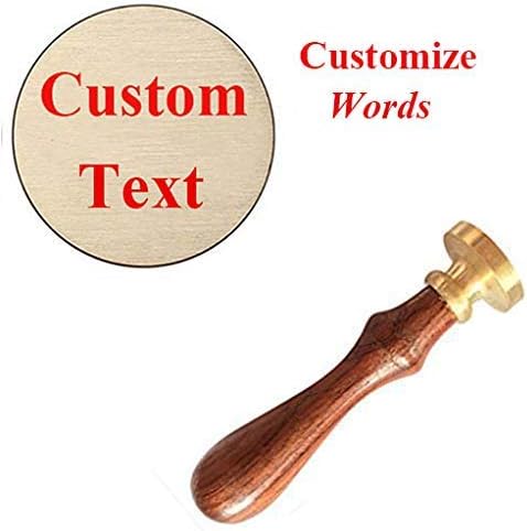 CTEB 120 Style Vintage Customize Custom Monogram Wax Seal Stamp Personalized Picture Logo Words Wedding Sealing Wax Seal Stamp Invitation Chirstmas Gift Wraps Seal Stamp Set
