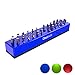 Olsa Tools Hex Bit Organizer with Magnetic Base | Premium Quality Hex Bit Holder for Your Specialty, Drill or Tamper Bits (Blue) primary