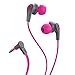 JLab Audio JBuds2 Premium in-Ear Earbuds with Guaranteed Fit | Wired Earbuds | Titanium 10mm Drivers Noise Reducing | Nickle-Plated 3.5mm Audio Jack | Pink
