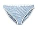 Haian Plastic Bikini Panties PVC Underwear Color Blue Rindrops Print (Large)