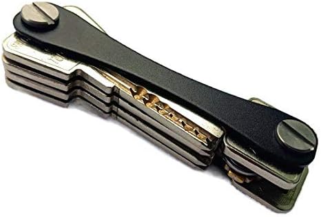 Smart Compact Key Holders Keychain Accessories - Made of Aluminum & Stainless Steel - Organizer Key