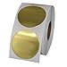 Gold Foil Circle Stickers and Labels - 1.5