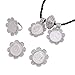 Silver Ethiopian Coin Cross Set Jewelry Habesha Wedding Africa Bride Eritrea Set