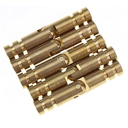 20pcs Invisible Brass Barrel Hinges, Small Hinges