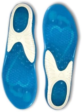 Gel Insoles by Syono - Shoe Inserts for Plantar Fasciitis Foot Pain Relief (Men 7-14 / Women 9-12)