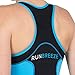RunBreeze Women's Triathlon Suit | Premium, Padded Performance Tri Suit (as1, numeric, numeric_6, numeric_8, regular, regular, Black/Blue)
